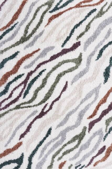 THE RUGS Moodi Abstract Design Shaggy Soft High Pile Living Room Rug & Runner - Size: 120 cm x 170 cm - image 1