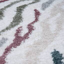 THE RUGS Moodi Abstract Design Shaggy Soft High Pile Living Room Rug & Runner - Size: 120 cm x 170 cm - thumbnail 3