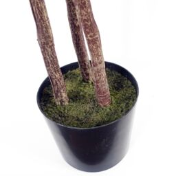 Leaf 180cm Premium Artificial Fiddle Fig Tree in Green - thumbnail 3