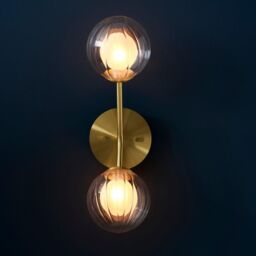 Netlighting 'ROME' Dimmable Stylish Contemporary Indoor Decorative Metal Wall Lamp in Yellow - thumbnail 5