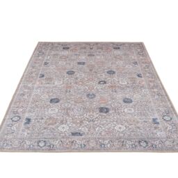 Kukoon Grey Distressed Extra Long Hallway Runner Rug Washable & Non-Slip Carpet - Size: 80 cm x 300 cm - thumbnail 2