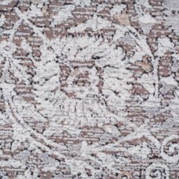 Kukoon Grey Distressed Extra Long Hallway Runner Rug Washable & Non-Slip Carpet - Size: 80 cm x 300 cm - thumbnail 6