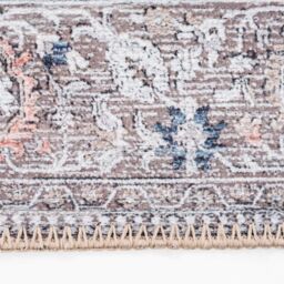 Kukoon Grey Distressed Extra Long Hallway Runner Rug Washable & Non-Slip Carpet - Size: 80 cm x 300 cm - thumbnail 4