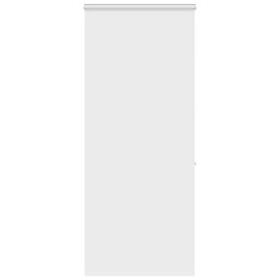 Berkfield Home Shower Roller Blind with Cassette 90x240 cm Fabric Width 86 cm in White - thumbnail 1