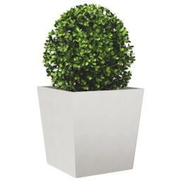 Berkfield Home Garden Planters 50x50x50 cm 2 pcs Stainless Steel in Black - Size: 50 x 50 x 50 cm - thumbnail 4