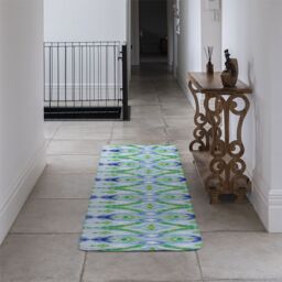 Benjamin Tate Design Ethnic Style Modern Scarf Runner Rug in Natural - Size: 67 cm x 230 cm - thumbnail 3