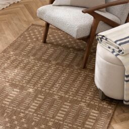 Yard Seagrove Jute Effect Indoor/Outdoor Rug in Natural - Size: 120 cm x 170 cm - thumbnail 5