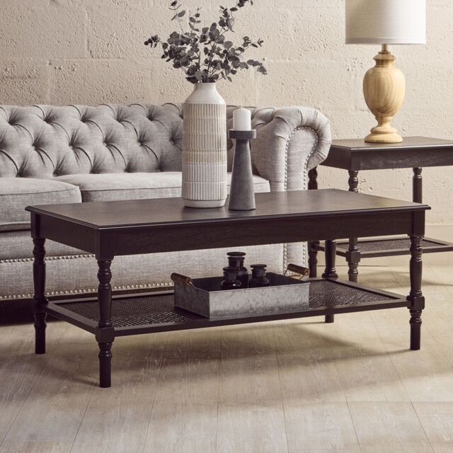 Orsina Heritage Traditional Coffee Table in Black - image 1