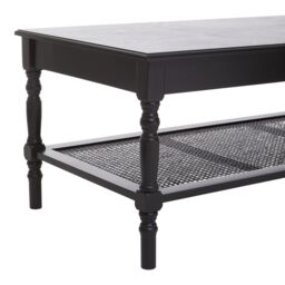 Orsina Heritage Traditional Coffee Table in Black - thumbnail 5