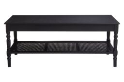 Orsina Heritage Traditional Coffee Table in Black - thumbnail 7