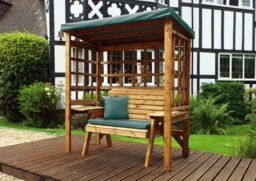 Charles Taylor Trading Wentworth Two Seater Arbour Green in Brown - thumbnail 2