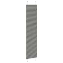 Berkfield Home Pleated Blind Anthracite 45x200 cm Fabric Width 44.4 cm Polyester in Dark Grey - thumbnail 4
