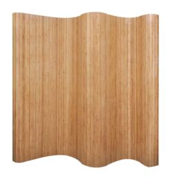 Berkfield Home Room Divider Bamboo Natural 250x165 cm in Brown - thumbnail 1
