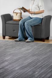 Home Discount Vida Designs Seville Storage Ottoman Velvet Fabric UKFR Furniture in Dark Grey - thumbnail 3