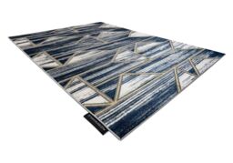 RugsX De Luxe Rug in Blue - Size: 140 cm x 190 cm - thumbnail 4
