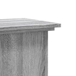 Berkfield Home Plant Stand Grey Sonoma 33x33x60 cm Engineered Wood - Size: 33 x 33 x 60 cm - thumbnail 7