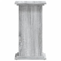 Berkfield Home Plant Stand Grey Sonoma 33x33x60 cm Engineered Wood - Size: 33 x 33 x 60 cm - thumbnail 5