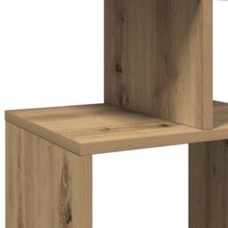 Berkfield Home Classic Book Cabinet Artisian Oak 92x29x188 cm Engineered Wood in Brown - Size: 92 x 29 x 188 cm - thumbnail 8