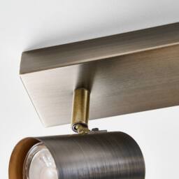 Pagazzi Hereford Matte Pewter 5-Spot Bar in Grey - thumbnail 6