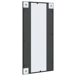 Berkfield Home Wall Mirror Black 40x80 cm Rectangle Iron - thumbnail 5