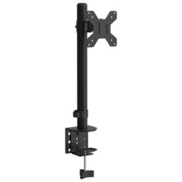 Berkfield Home Monitor Mount Black Steel VESA 75/100 mm - thumbnail 3