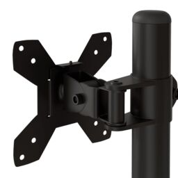 Berkfield Home Monitor Mount Black Steel VESA 75/100 mm - thumbnail 9
