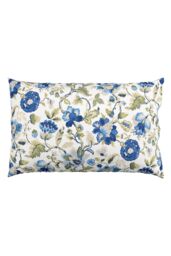 Sanderson 'Amanpuri' Cotton Duvet Cover Set in Blue - Size: King - thumbnail 3