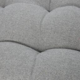 Harbour Housewares Square Garden Chair Seat Cushion in Grey - thumbnail 5