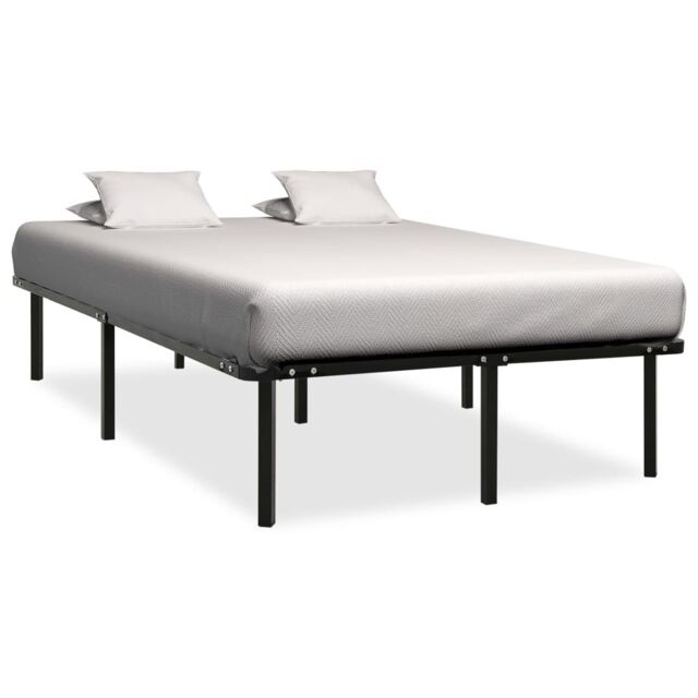 Berkfield Home Bed Frame Black Metal 180x200 cm Super King - image 1