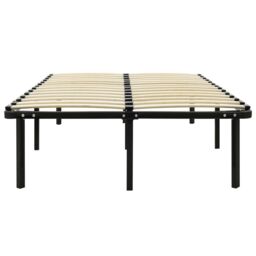 Berkfield Home Bed Frame Black Metal 180x200 cm Super King - thumbnail 3