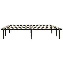 Berkfield Home Bed Frame Black Metal 180x200 cm Super King - thumbnail 4