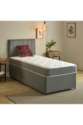 Starlight Beds Essentials Jump n Tac Hybrid Mattress 7.5 Inch Deep Soft Feel in White - Size: Double - thumbnail 1