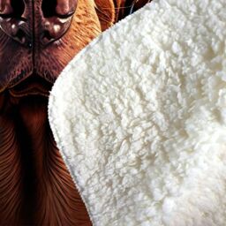 Warren Reed - Designer Hungarian Vizsla Dog Sherpa Blanket - Size: Large - thumbnail 3