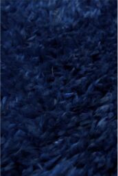 THE RUGS Lagom Collection Solid Design Shaggy Rug in Navy - Size: 200 cm x 290 cm - thumbnail 2