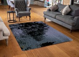 Benjamin Tate Design Star Tree Line Rug in Natural - Size: Large - thumbnail 2