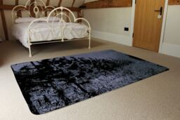 Benjamin Tate Design Star Tree Line Rug in Natural - Size: Large - thumbnail 3