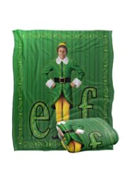 Warner Brothers Elf Silky Touch Super Soft Throw Blanket 152x127cm in White - Size: 152x127 cm - thumbnail 2