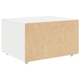 Berkfield Home Drawer Cabinet with Wheels White 55x45x33.5 cm Engineered Wood - thumbnail 7