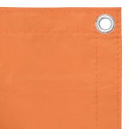 Berkfield Home Balcony Screen Orange 120x600 cm Oxford Fabric - thumbnail 1
