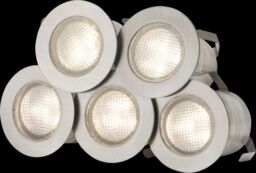 Netlighting 10 x 0.2w Warm White LED Kit 3000K 230V IP65 2.2W in Grey - thumbnail 1