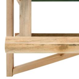 Berkfield Home Bird Feeder Solid Wood 35x29.5x21 cm in Brown - thumbnail 6