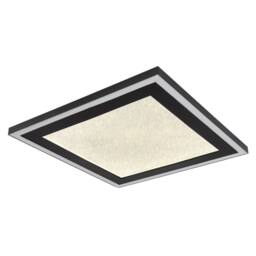 Netlighting Davies Square Semi Flush Ceiling Light Matt Black LED 4000K - thumbnail 5
