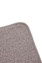 Living and Home Non-Slip Faux Plush Sherpa-Style Sofa Cover in Grey - Size: Extra Large - thumbnail 9