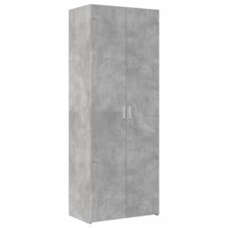 Berkfield Home Highboard Concrete Grey 70x42.5x185 cm Engineered Wood - thumbnail 2