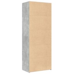 Berkfield Home Highboard Concrete Grey 70x42.5x185 cm Engineered Wood - thumbnail 6
