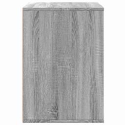 Berkfield Home Classic Corner Chest of Drawers Grey Sonoma 80x41x58 cm Engineere - Size: 80 x 41 x 58 cm - thumbnail 6