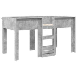 Berkfield Home Bunk Bed for Kids Concrete Grey 80 x 200 cm Engineered wood - thumbnail 4