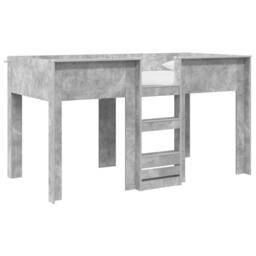 Berkfield Home Bunk Bed for Kids Concrete Grey 80 x 200 cm Engineered wood - thumbnail 2