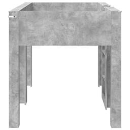 Berkfield Home Bunk Bed for Kids Concrete Grey 80 x 200 cm Engineered wood - thumbnail 6