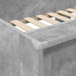 Berkfield Home Bunk Bed for Kids Concrete Grey 80 x 200 cm Engineered wood - thumbnail 8